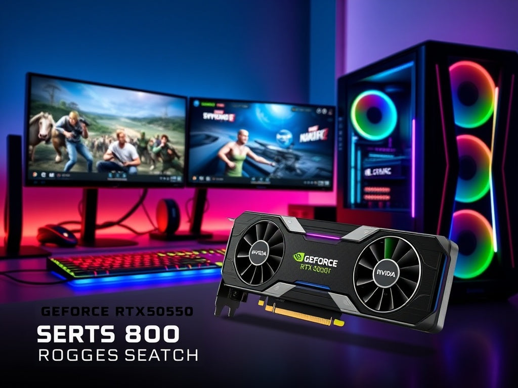 Unleash the Power of the NVIDIA GeForce RTX 5050 Series: Compact, Cutting-Edge, and Captivating