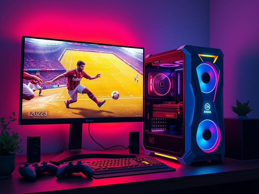 ℹ️ Calculatoare de jocuri personalizate EA SPORTS, produse în Irlanda 🇮🇪