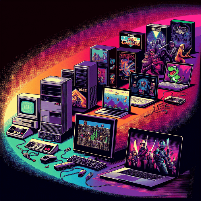 From Pixels to Progress: The Evolution of PC Gaming from 1982 to 2024 - GAMEFORCE.IE