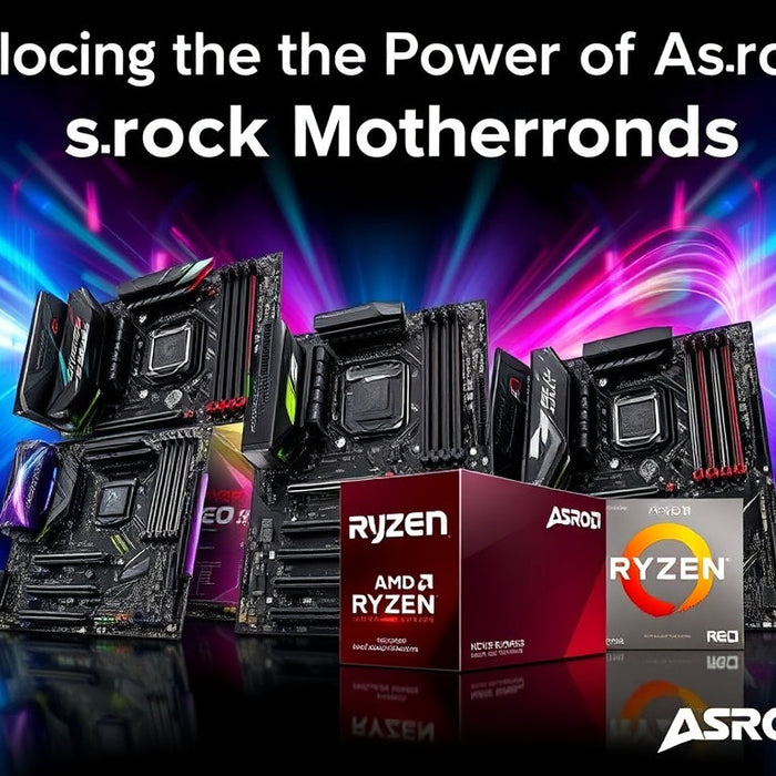 Unleash the Power of Your Next Build with ASRock's Cutting-Edge Motherboards
