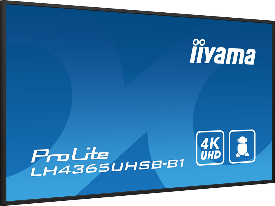 iiyama LH4365UHSB-B1 Signage Display