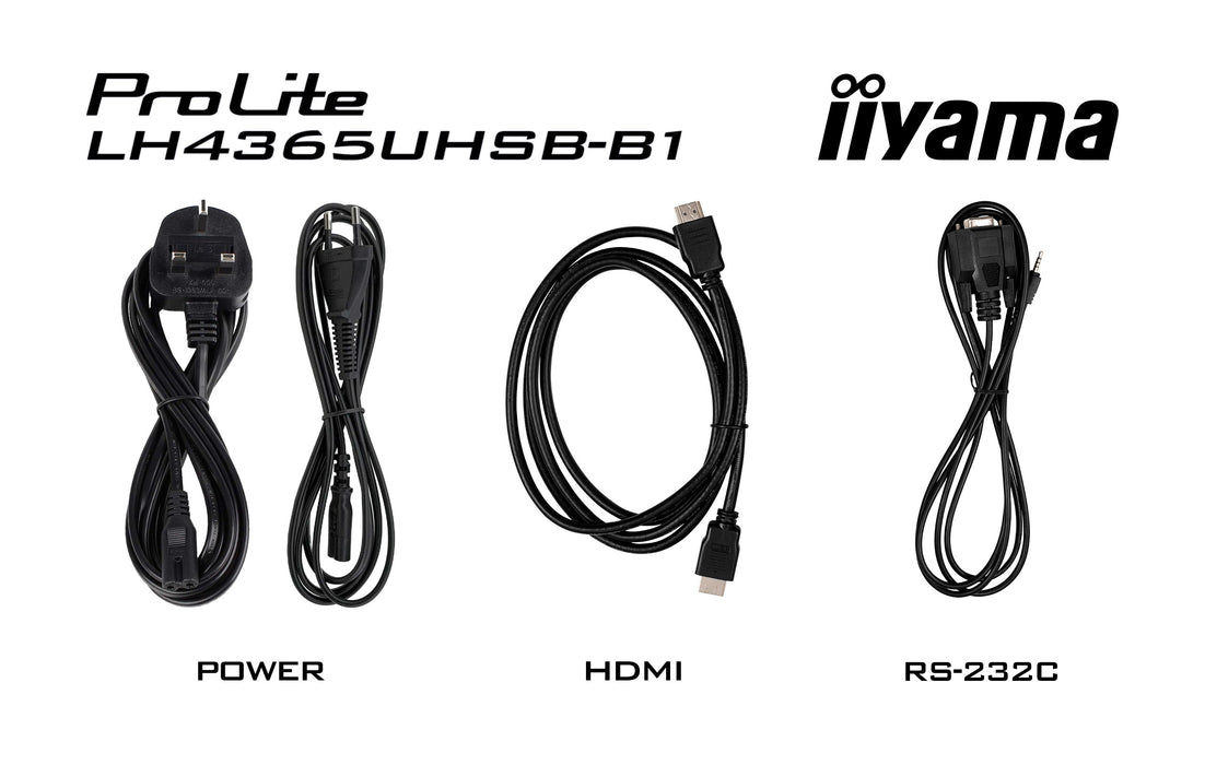 iiyama LH4365UHSB-B1 Signage Display