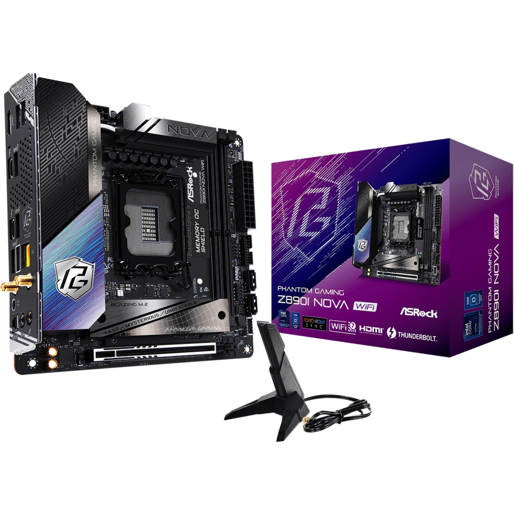 Unlock Gaming Power with Asrock Phantom Gaming Z890I Nova WiFi