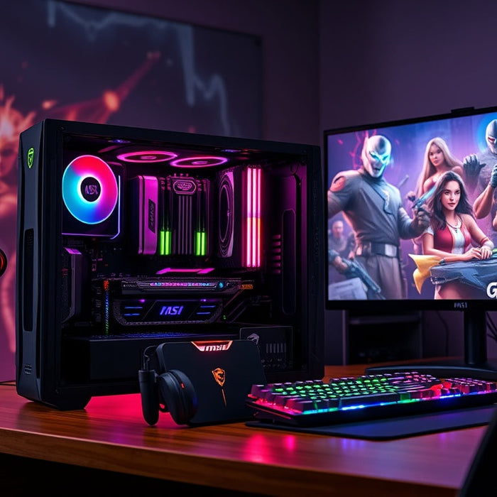 Domina el poder con la nueva generación de tarjetas gráficas de MSI