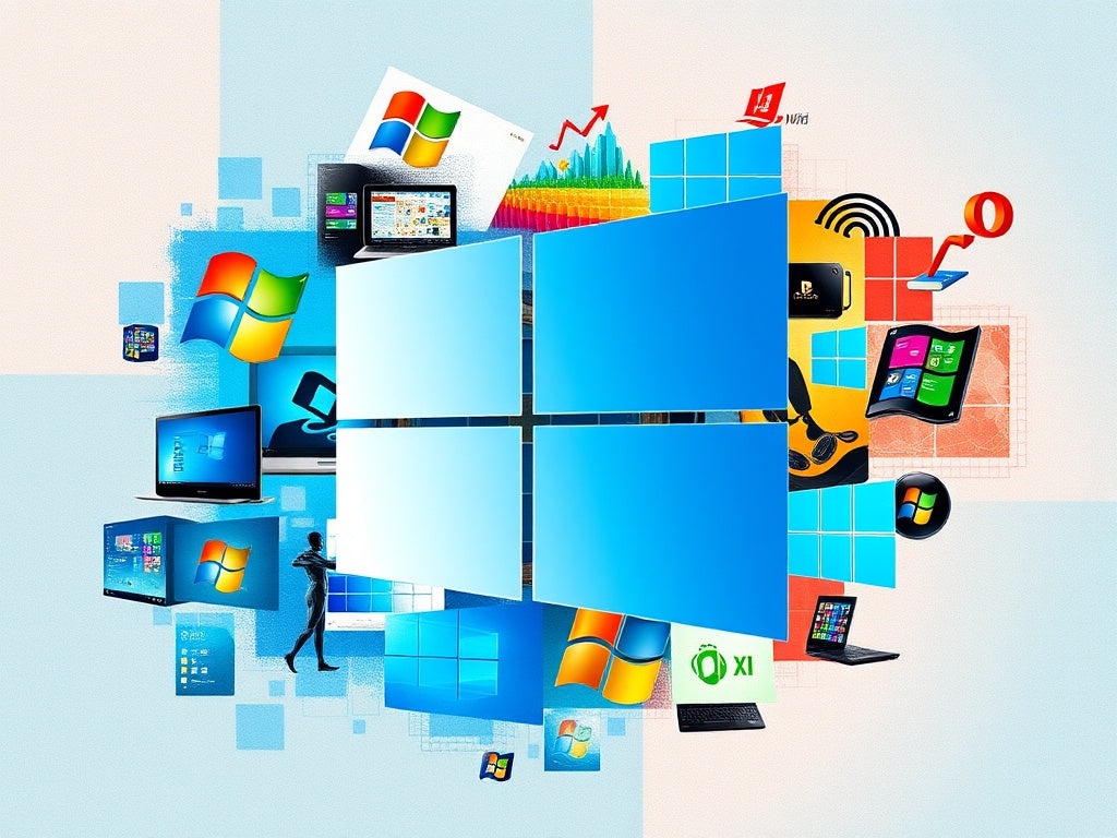 De Evolutie van Microsoft Windows: Van DOS naar Windows 11