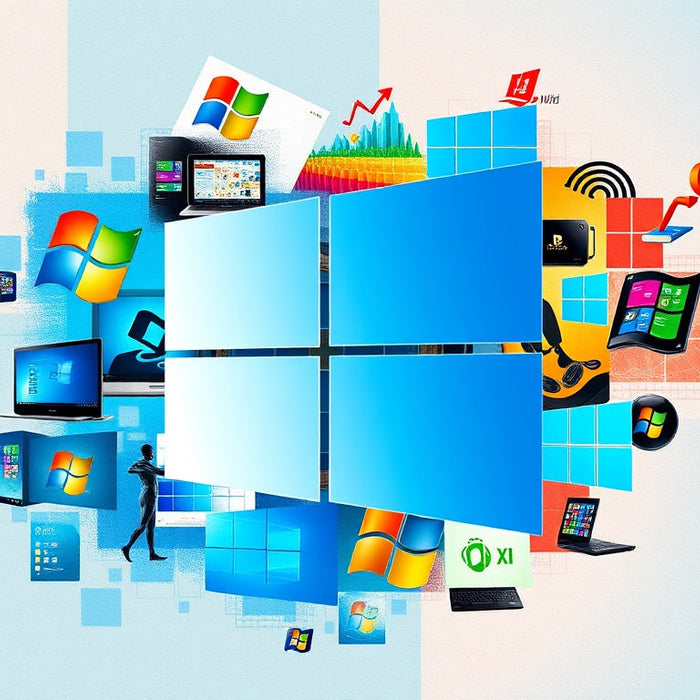 De Evolutie van Microsoft Windows: Van DOS naar Windows 11