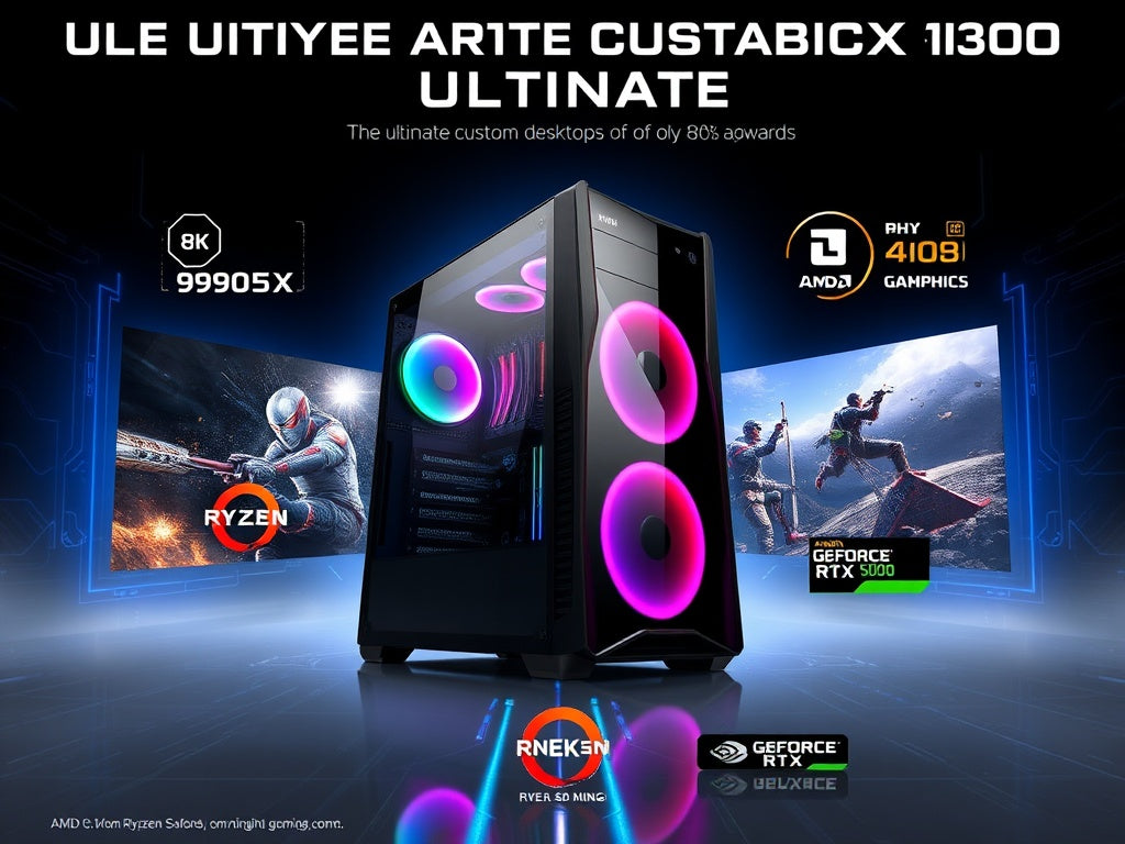 Elevate Your Gaming Experience: Discover the Ultimate Custom Gaming PCs Crafted for Extraordinary Performance