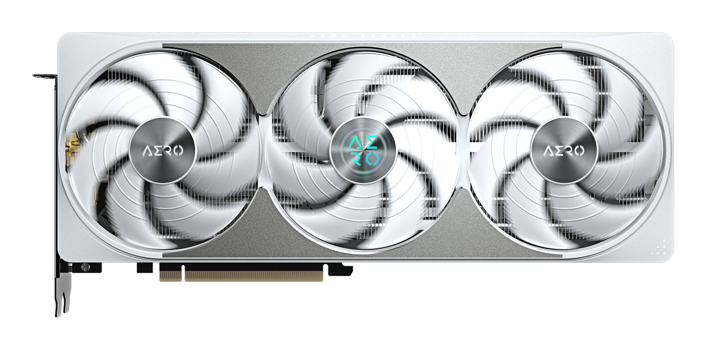 GIGABYTE GeForce RTX 5080 AERO OC SFF 16G Graphics Card - 16GB GDDR7, 256bit, PCI-E 5.0, 2730MHz Core Clock, 3 x DisplayPort, 1 x HDMI, GV-N5080AERO OC-16GD