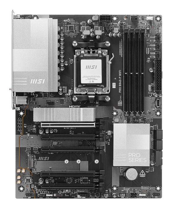 MSI PRO B840-P WIFI motherboard AMD B840 Socket AM5 ATX