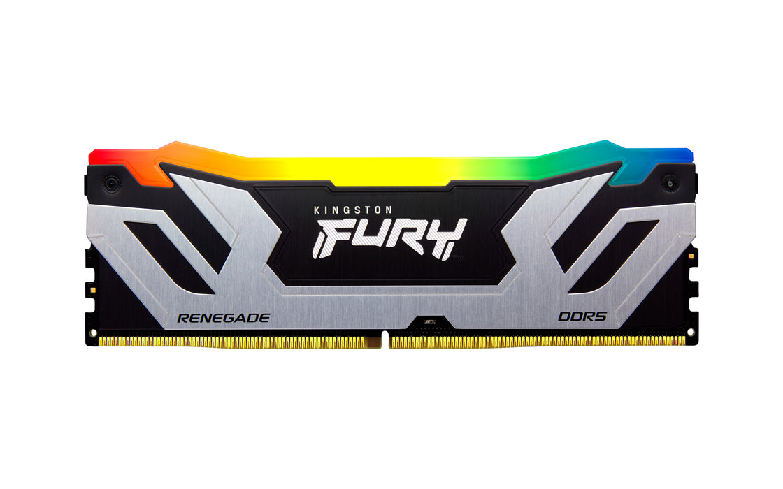 Kingston Technology FURY 24GB 8400MT/s DDR5 CL40 CUDIMM Renegade RGB Silver XMP