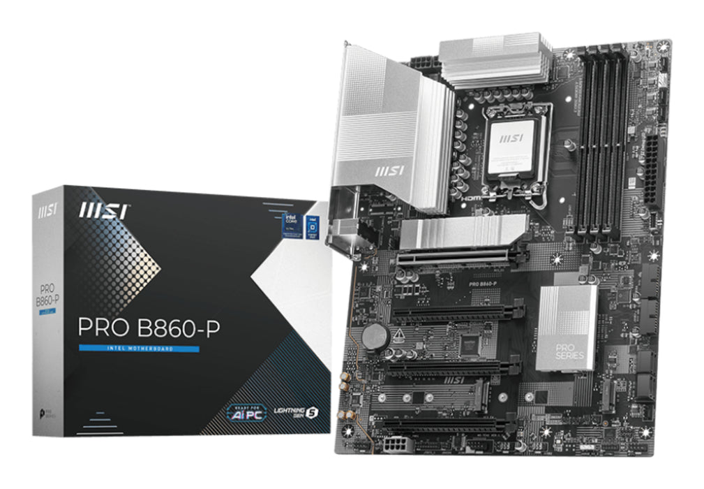 MSI PRO B860-P motherboard Intel B860 LGA 1851 (Socket V1) ATX