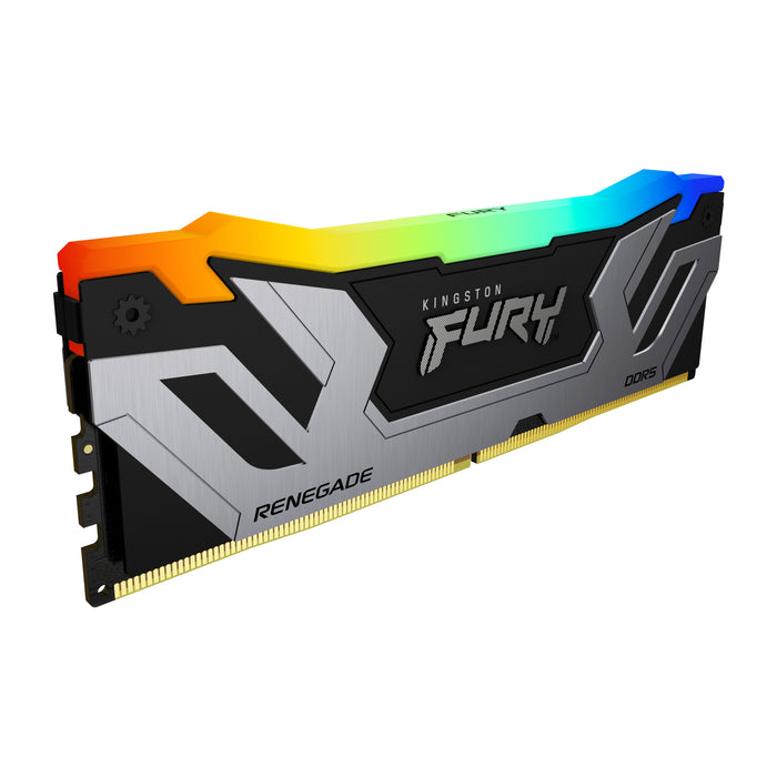 Kingston Technology FURY 24GB 8400MT/s DDR5 CL40 CUDIMM Renegade RGB Silver XMP