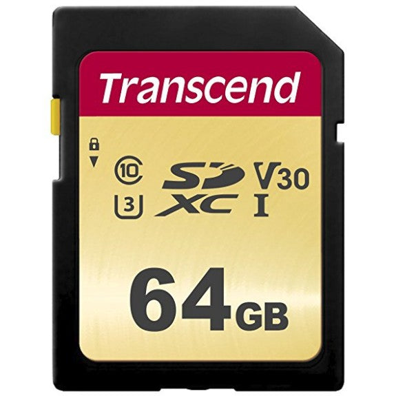 Transcend 64GB, UHS-I, SD