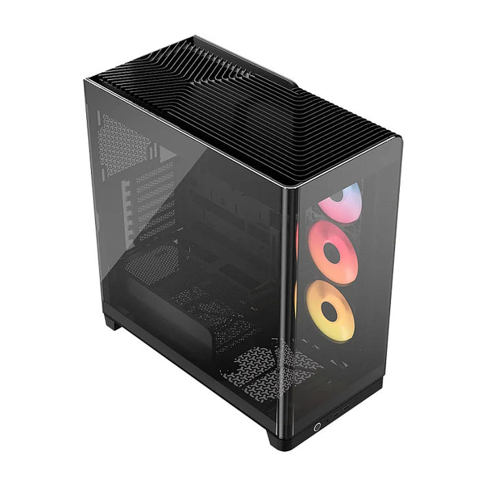 Corsair 4500X LX-R RGB Tempered Glass Mid-Tower, Black