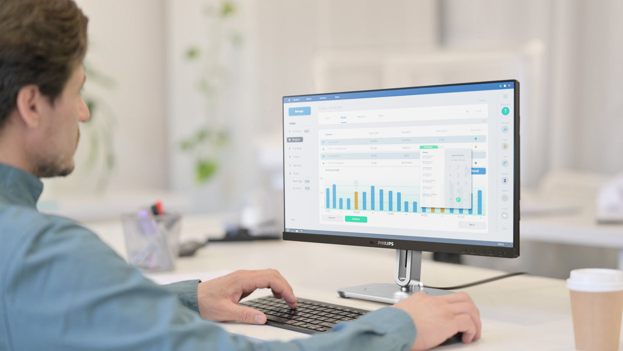 Philips 5000 series 24B2G5301/00 computer monitor 60.5 cm (23.8") 1920 x 1080 pixels Full HD LCD Black