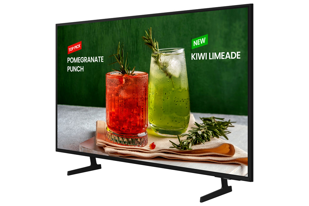Samsung BE55D-H Digital signage flat panel 139.7 cm (55") LED Wi-Fi 4K Ultra HD Black Tizen 16/7