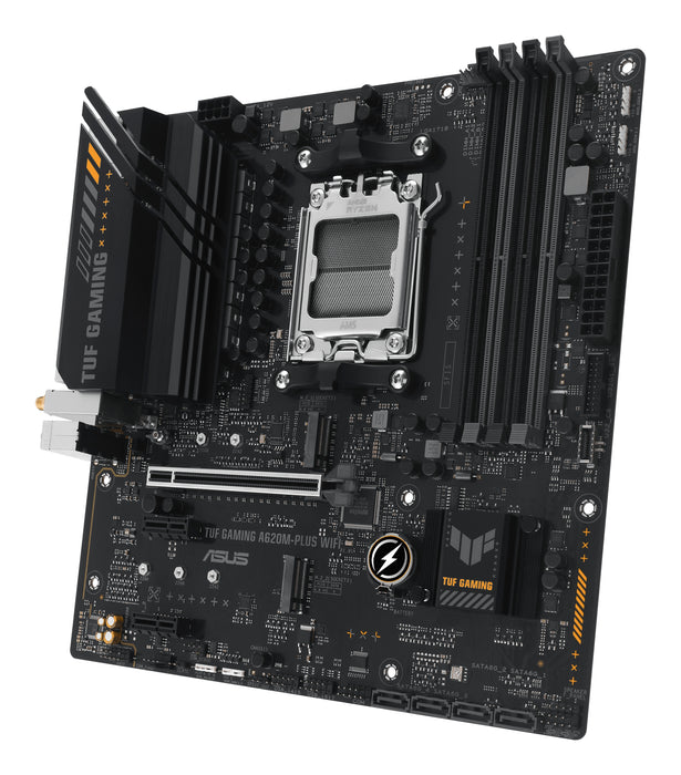 ASUS TUF GAMING A620M-PLUS WIFI AMD A620 Socket AM5 micro ATX