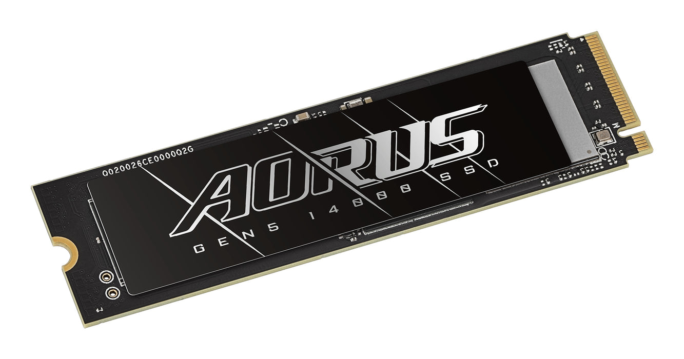GIGABYTE AORUS Gen5 14000 4 TB M.2 PCI Express 5.0 NVMe 3D TLC NAND