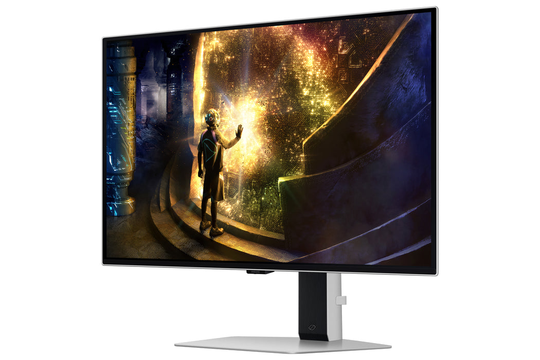 Samsung G61SD computer monitor 68.6 cm (27") 2560 x 1440 pixels Quad HD OLED Silver