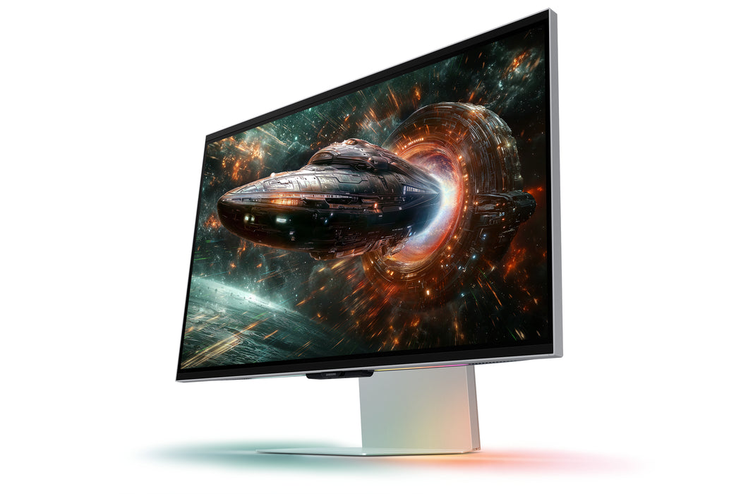 Samsung G90XF computer monitor 68.6 cm (27") 3840 x 2160 pixels 4K Ultra HD LCD Silver