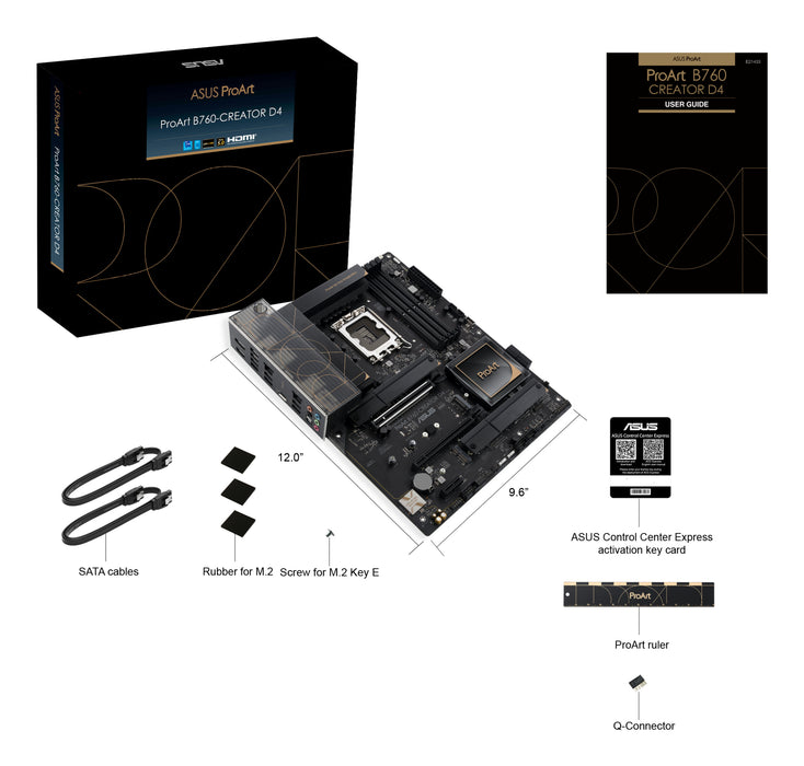 ASUS PROART B760-CREATOR D4 Intel B760 LGA 1700 ATX