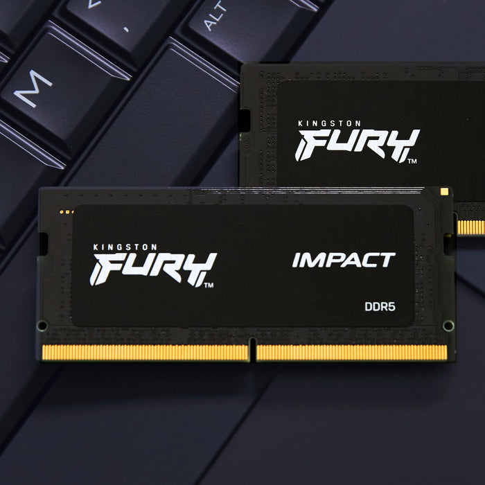 Kingston Technology FURY 32GB 6000MT/s DDR5 CL38 SODIMM (Kit of 2) Impact XMP