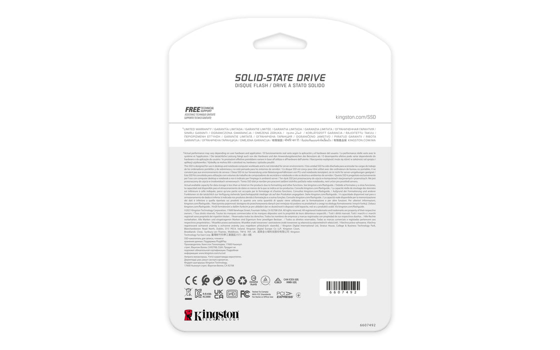 Kingston Technology 2000G FURY RENEGADE M.2 2280 NVMe SSD