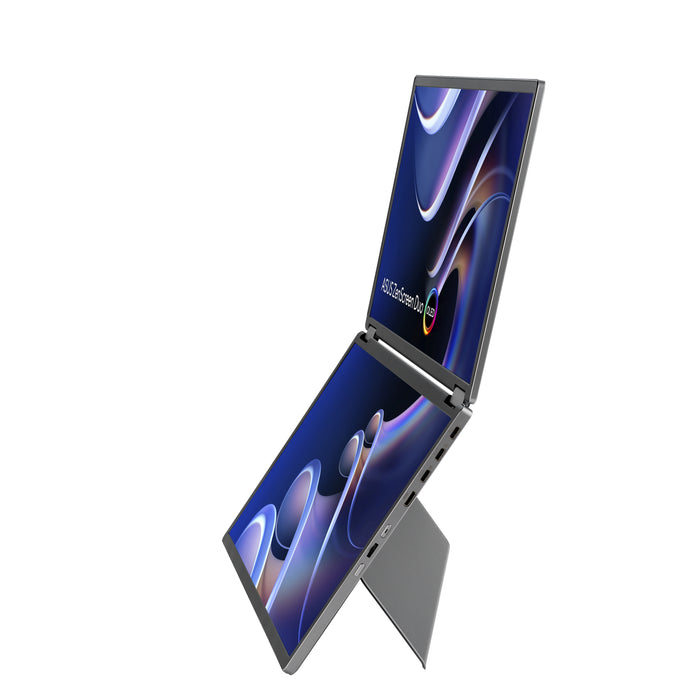 ASUS ZenScreen Duo OLED MQ149CD computer monitor 35.6 cm (14") 1920 x 1200 pixels WUXGA Silver