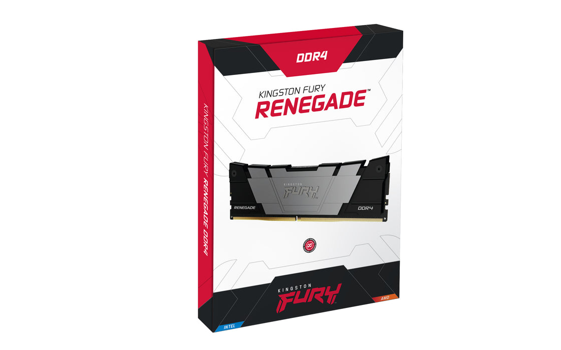 Kingston Technology FURY 16GB 5333MT/s DDR4 CL20 DIMM (Kit of 2) Renegade Black