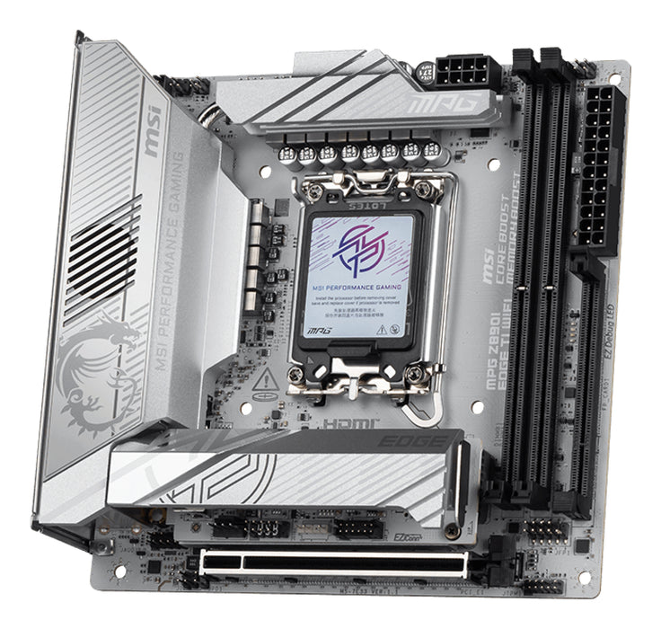 MSI MPG Z890I EDGE TI WIFI motherboard Intel Z890 LGA 1851 (Socket V1) mini ITX