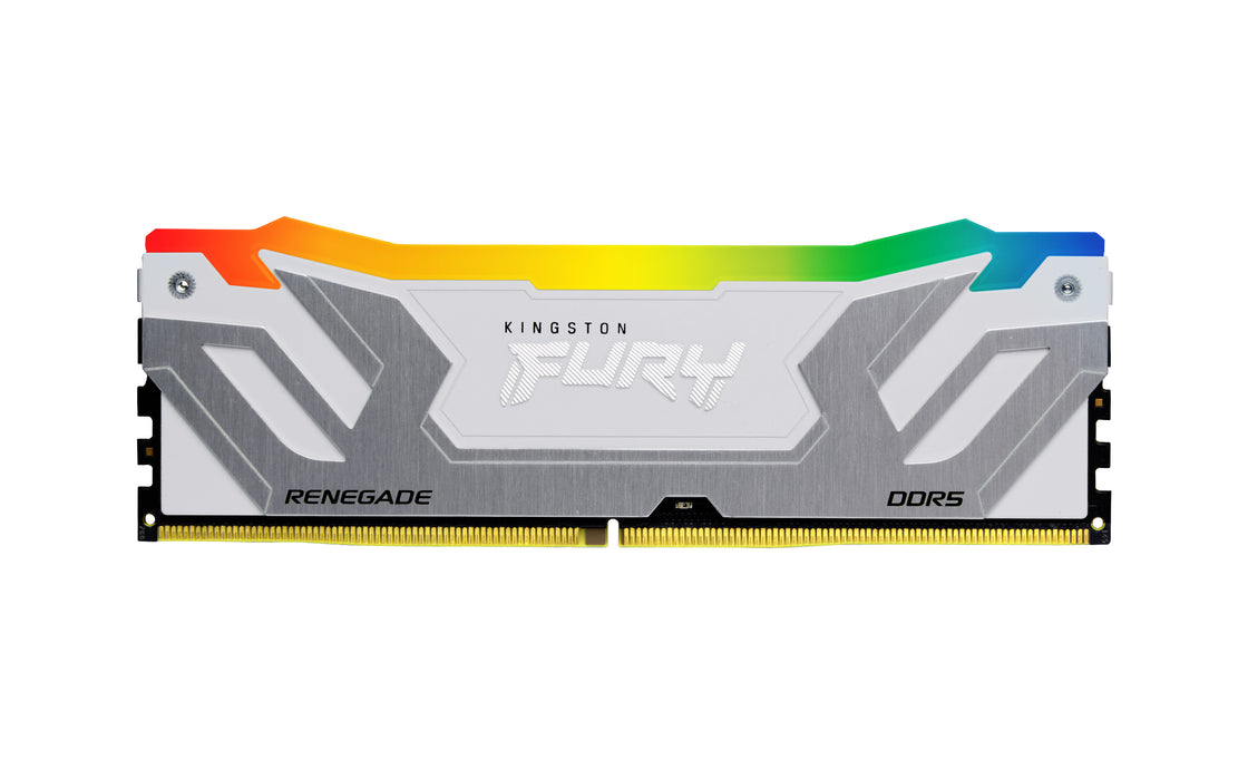 Kingston Technology FURY 48GB 8400MT/s DDR5 CL40 CUDIMM (Kit of 2) Renegade RGB White XMP