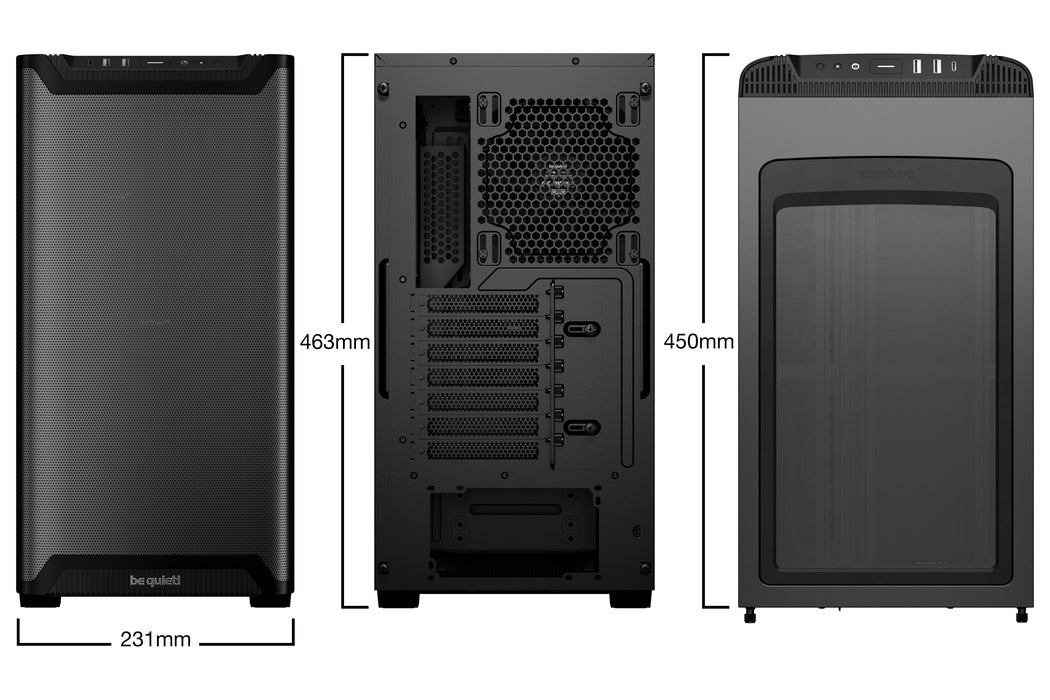 be quiet! PURE BASE 501 Airflow Black