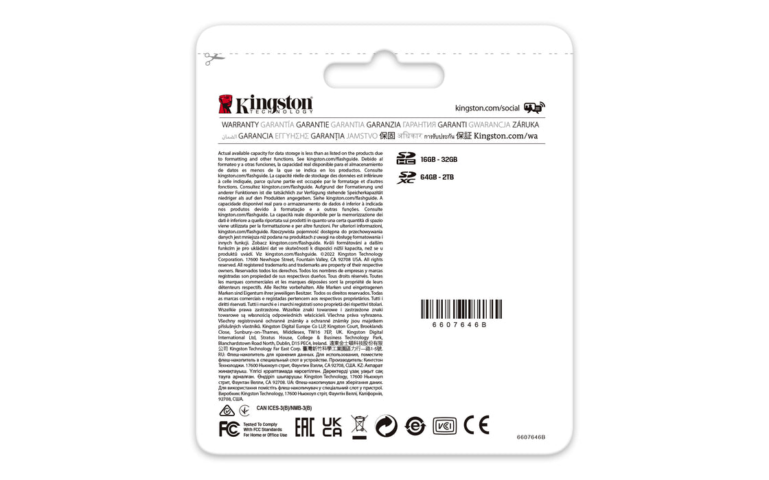 Kingston Technology 32GB Canvas React Plus SDHC UHS-II 300R/260W U3 V90 for Full HD/4K/8K