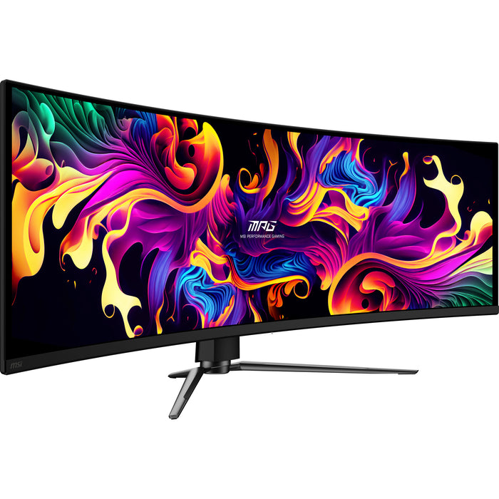 MSI MPG 491CQPXDE QD-OLED computer monitor 124.5 cm (49") 5120 x 1440 pixels Dual QHD Black