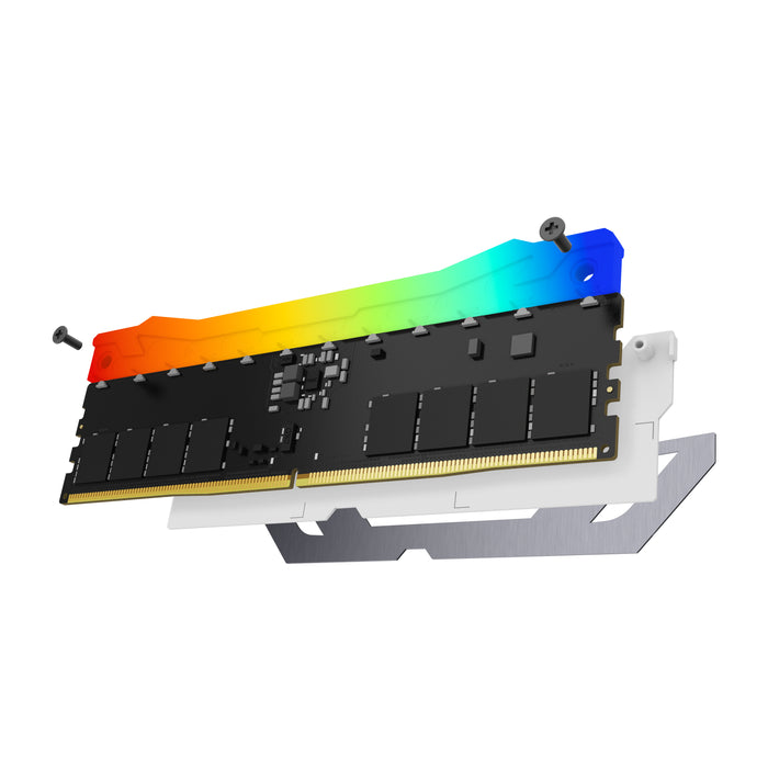 Kingston Technology FURY 48GB 8400MT/s DDR5 CL40 CUDIMM (Kit of 2) Renegade RGB White XMP