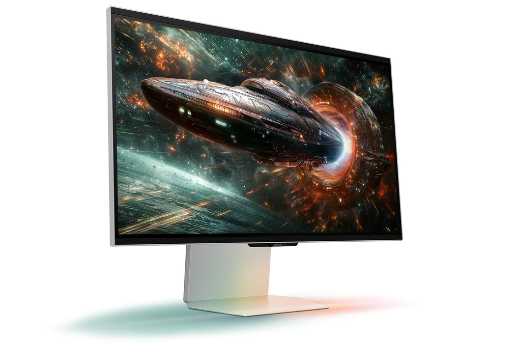 Samsung G90XF computer monitor 68.6 cm (27") 3840 x 2160 pixels 4K Ultra HD LCD Silver