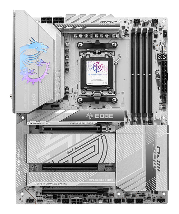 MSI MPG X870E EDGE TI WIFI motherboard AMD X870E Socket AM5 ATX