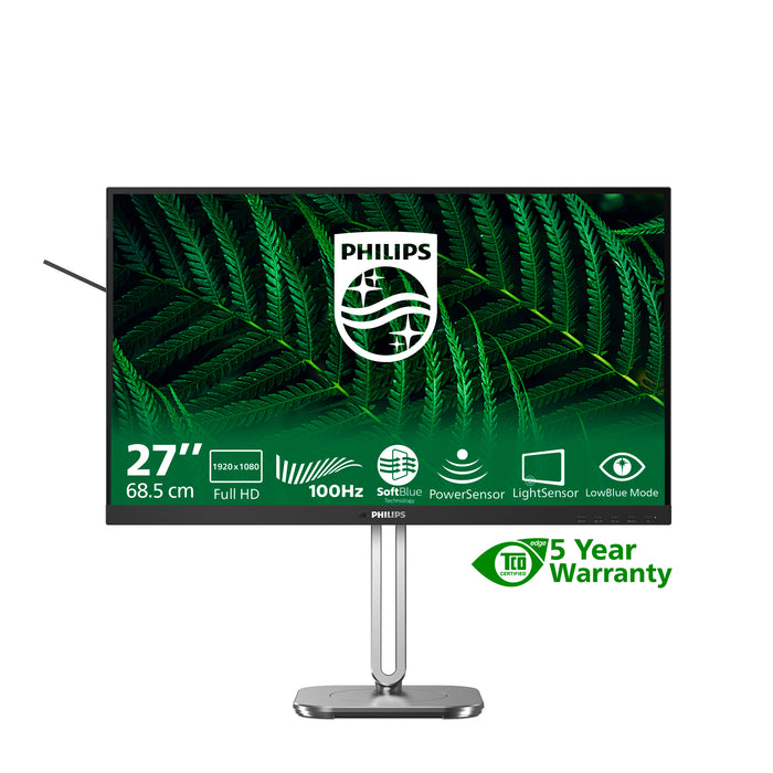 Philips 5000 series 27B2G5200/00 computer monitor 68.6 cm (27") 1920 x 1080 pixels Full HD LCD Anthracite