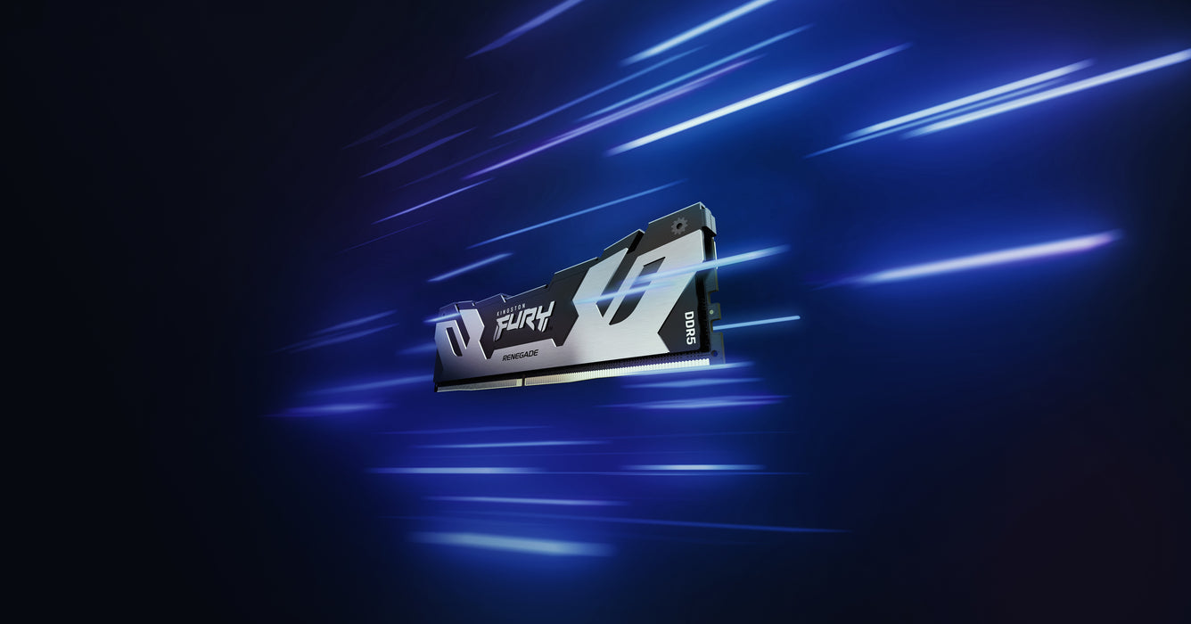 Kingston Technology FURY 32GB 8000MT/s DDR5 CL38 DIMM (Kit of 2) Renegade Silver XMP