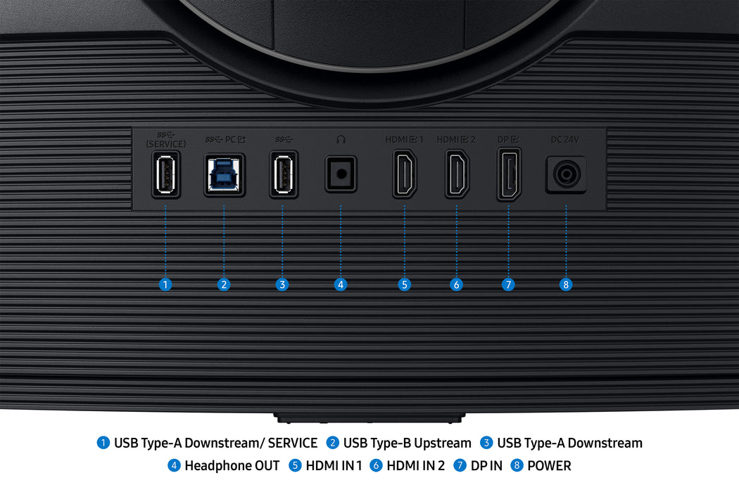 Samsung G75F computer monitor 94 cm (37") 3840 x 2160 pixels 4K Ultra HD LCD Black