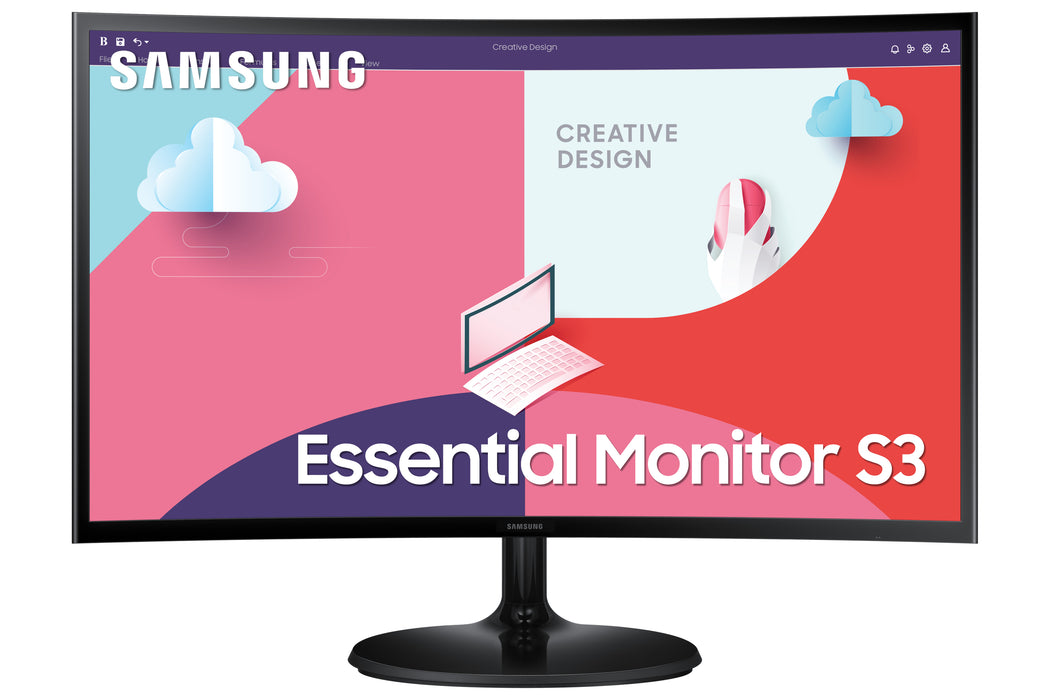 Samsung S36C computer monitor 68.6 cm (27") 1920 x 1080 pixels Full HD LCD Black