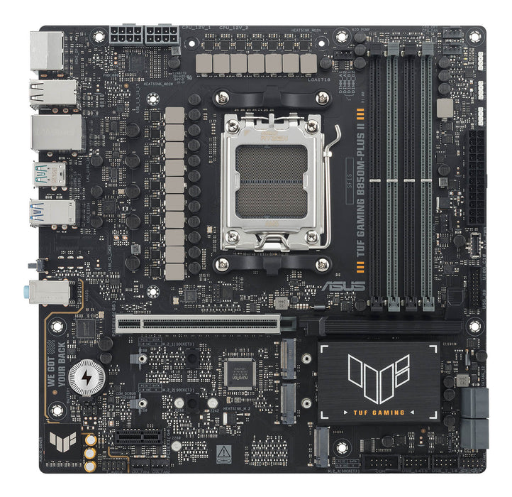 ASUS TUF GAMING B850M-PLUS II AMD B850 Socket AM5 micro ATX