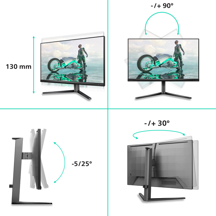 Philips Evnia 3000 27M2N3800A/00 computer monitor