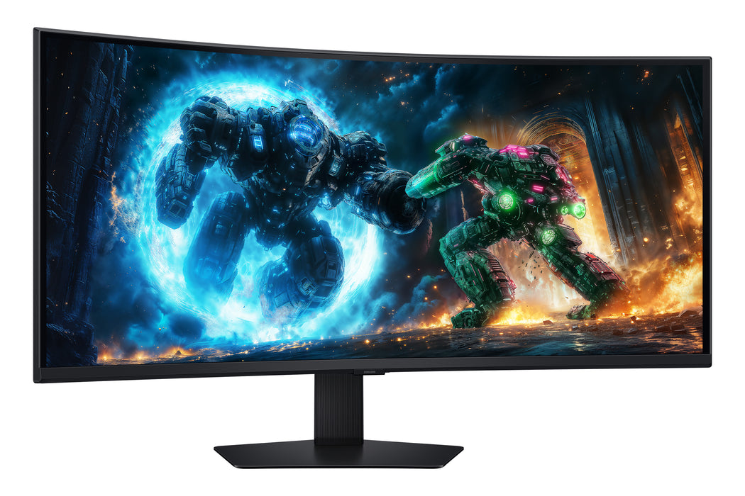 Samsung G75F computer monitor 101.6 cm (40") 5120 x 2160 pixels WUHD LCD Black